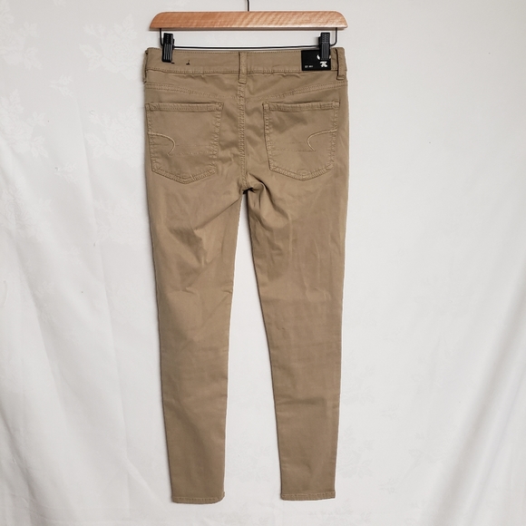 AEO Tan Jeggings - Picture 2 of 7